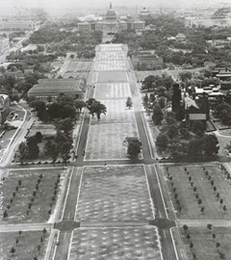 old photo of national mall